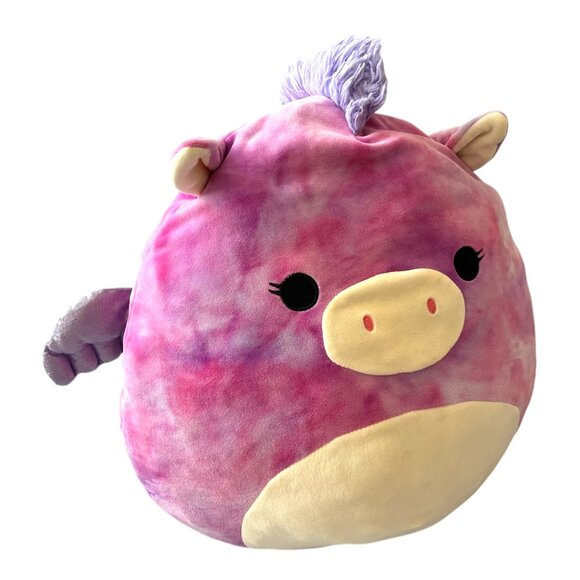 Squishmallows Other - Large 16-Inch Willow the Tie Dye Pegasus Kelly Toy Squishmallow